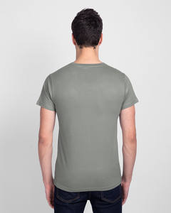 Fournisseur direct d'usine, t-shirts en coton tricoté confortables et durables à 100%, vêtements promotionnels de vente au détail - Product Image 3