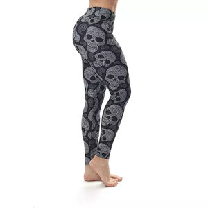 Leggings de yoga confortables fabriqués avec un tissu lisse style de contrôle du ventre extensible résistant au squat parfait pour les exercices sportifs - Product Image 6