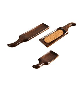 Rectangular Wooden Serving Platter For Restaurant Hotel Parties in Low Price - Product Image 4