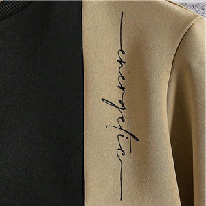 Fabricante personalizado Logo Hombres Sudadera con capucha Grueso Cálido Moda Sudadera Tops Casual Ropa de invierno Actividades al aire libre Ropa de calle - Product Image 3