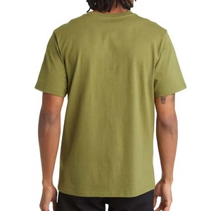 T-shirt pour hommes à motif solide teint Ringer Luxury 100% Cotton Ringer T-shirt à logo graphique imprimé personnalisé - Product Image 2