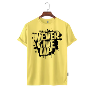 Camiseta de Alta Calidad 100% Algodón para Hombre, Talla Grande, Transpirable, Cuello Redondo, Tejida, Manga Corta, con Diseño Personalizado, Fábrica de Bangladesh - Product Image 6