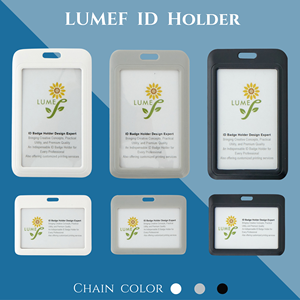 Support de carte d'identité en plastique porte-cartes de visite en acrylique horizontal - Product Image 3