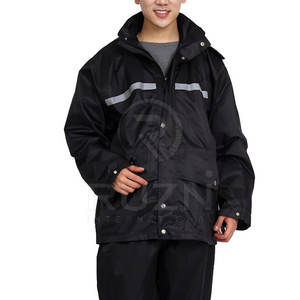 Vente en gros de combinaisons de pluie coupe-vent dernier design combinaisons de pluie meilleure méthode d'impression combinaisons de pluie vêtements d'entraînement - Product Image 2