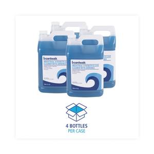 Limpiador de Vidrios de Grado Industrial Boardwalk, Botella de 1 Galón, 4/Caja, Amoníaco Líquido - Product Image 5