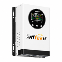 Contrôleur de charge solaire MPPT PATTERN 100A 12V 24V 36V 48V Auto LCD RS485 pour système de stockage d'énergie domestique