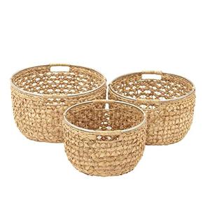 Cesto de ropa de bambú de alta venta, con forma redonda y acabado natural, para uso en interiores y exteriores a bajo precio. - Product Image 6