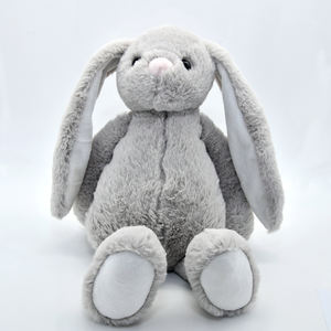 Almohada de Peluche de Conejito de Orejas Largas, Suave, Sublimada, con Relleno de Algodón PP - Product Image 1