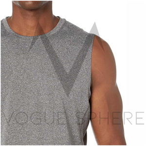 Pas cher prix hommes décontracté respirant 100% coton débardeur léger meilleure vente 2025 pour adultes - Product Image 6