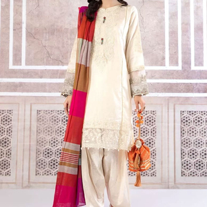 2025 calidad premium pakistaní Salwar Kameez vestido de césped nueva moda seda Shalwar Kameez para mujeres ocasión de fiesta - Product Image 3