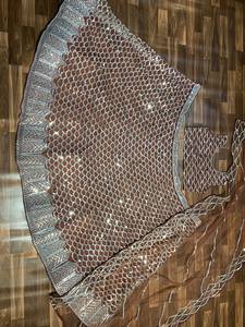 Nuevo Beautiful Deisginer partywear Bride Lehenga choli con Dupatta Heavy Sequence Bordado trabajo Lehenga Set Blusa sin costuras - Product Image 5