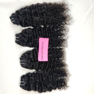 Extensions de cheveux humains Remy de qualité supérieure, 100 % cuticules alignées, couleur naturelle indienne, styles lisses et ondulés, vente en gros - Product Image 1