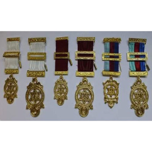 LA COLLECTION MAÇONNIQUE Porte-bijoux de poche et portefeuille Regalia Set de bijoux en cuir Personnalisation confortable disponible - Product Image 1