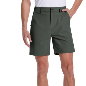 Pantalones cortos de golf para hombre con logotipo personalizado OEM material elástico transpirable ideal para UNIFORMES DE EQUIPO marca deportiva y ropa al por menor - Product Image 2