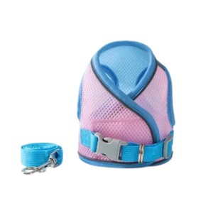 Ensemble laisse et harnais pour chien en polyester/nylon, réfléchissant, réglable, durable, avec lumières, motif animal, style classique et doux, fabriqué au Vietnam - Product Image 4