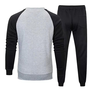 PromotionUnisex cuello redondo sudadera pantalones de chándal lisos Joggers chándales personalizados para hombre conjuntos de chándal de gran tamaño - Product Image 3