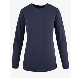T-shirt à manches longues pour femme médecin hôpital sous gommage | T-shirt à manches longues de haute qualité pour clinique médicale sous gommage - Product Image 3