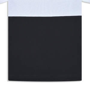 100% algodón de alta calidad ecológico para hombres Casual patrón sólido bloque negro Piqué para camisa liso teñido diseño frontal personalizado - Product Image 3