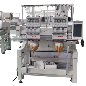Máquina de Bordar Computarizada Automática de 2 Cabezales, Alta Velocidad 1200 RPM, para Camisetas y Gorras, Nueva - Product Image 2