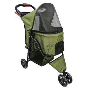 TH-PSP-222 Nouveau Design Moderne Haut de Gamme Fabricant Pet Poussette Style Cadre en Acier Chariot pour Animaux de Compagnie Chariot - Product Image 5