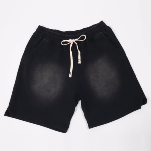 กางเกงขาสั้นใส่ออกกำลังกายแบบแห้งเร็วใส่ในฤดูร้อนของอุตสาหกรรมแรมแบบวินเทจซักแล้วมีความเป็นกรดทำให้ดูเป็นกรดรุนแรงบริการ OEM - Product Image 5