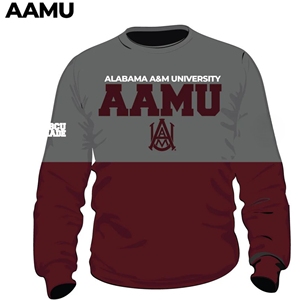 Infinitive Apparel Alabama A & M University Unisex HBCU College Apparel Sudadera personalizada 100% algodón tejido Anti-retráctil - Product Image 1