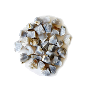 Piedra Gris ágata cristal crudo sin pulir piedras preciosas en bruto técnica de curación de Reiki Natural Feng Shui tallado mayorista Reiki ágata - Product Image 3