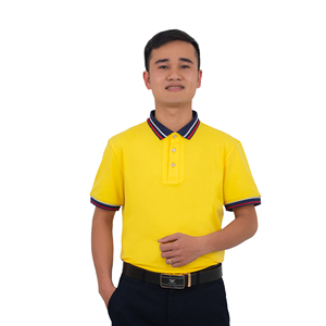 เสื้อโปโลโรงงานเวียดนามสำหรับออฟฟิศโชว์รูมหรือทีมสวมใส่สบายและทนทาน - Product Image 3
