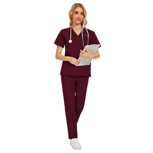 Ventes en gros de tenues médicales en polyester et coton, fabrication d'uniformes d'hôpital, fournitures - Product Image 2
