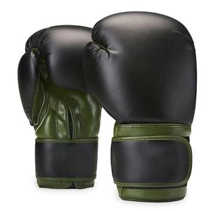 High Quality Customized Color Adult Professional Breathable PU Leather <b>Lace</b> up Custom Logo Boxing <b>Gloves</b> for Unisex - Product Image 1