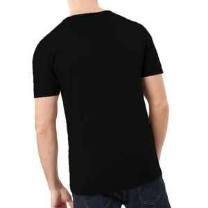 Camiseta de Algodón Orgánico de Bambú con Etiqueta Personalizada, Venta al por Mayor, Estilo Básico de Lujo, Precio DDP Incluido, Corte Holgado - Product Image 2