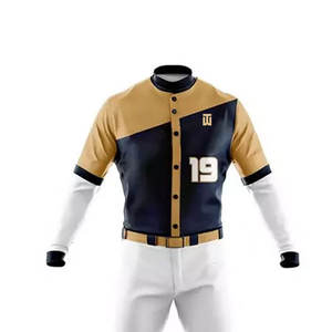 Ensembles d'uniformes de baseball respirants les plus vendus avec des couleurs personnalisées vêtements de sport pour équipes de professionnels - Product Image 4