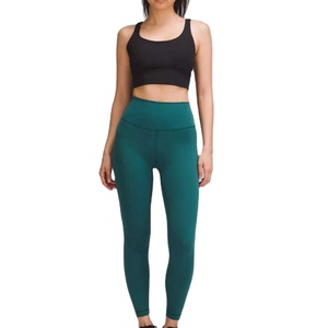 Custom Made Women Gym <b>Legging</b> Solid Color Breathable Quick Dry Non-Slip Casual Mid Waist Knitted Summer <b>Leggings</b> 2026 - Product Image 1