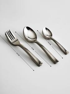 Ensemble de couverts décoratifs pour hôtel, restauration à domicile, service de table de mariage, vaisselle de meilleure qualité, ensemble de couverts en métal à finition brillante - Product Image 6