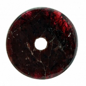 High quality Gemstone Donuts Garnet Stone Donut Natural Stone <b>Crystal</b> Reiki Gemstones <b>Healing</b> Donuts Agate Wholesaler - Product Image 2