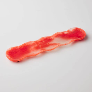 Classic Resin Serving Plate <b>for</b> Kitchen Home Hotel Restaurant Dish Food Rice Plated Silver Color - Product Image 1