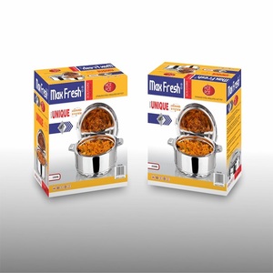 Olla Térmica Maxfresh Solitaire Classic Ecológica de Acero Inoxidable de 11000 ML, Mantiene la Comida Caliente, Cazuela Aislada, Calidad de Exportación - Product Image 3