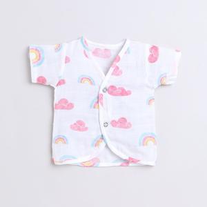 เสื้อกั๊กลายจุด3ชิ้นครึ่งแขน/jhabla-หลากสี - Product Image 4