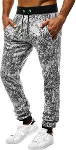 Acide lavé Vintage mode pantalon Style pantalons de survêtement Joggers Stretch polaire Flare empilé droit mi respirant unisexe - Product Image 6