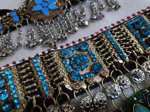 Wholesale New Design Afghan Kuchi Handmade Necklace Earrings Jewelry Sets Latest Fashion Afghan Kuchi Vintage Jewelry Sets - Product Image 5