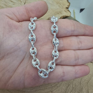 925เงินสเตอร์ลิงเมล็ดกาแฟสร้อยคอขายส่งเครื่องประดับบุรุษกะลาสีผู้ชายเครื่องประดับอินเทรนด์ขายร้อนผู้หญิง Unisex เชื่อมโยงห่วงโซ่ - Product Image 4