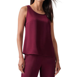 Camiseta sin mangas ajustada de verano para mujer, ropa de talla grande de algodón para adultos, para uso en el gimnasio, novedad - Product Image 1
