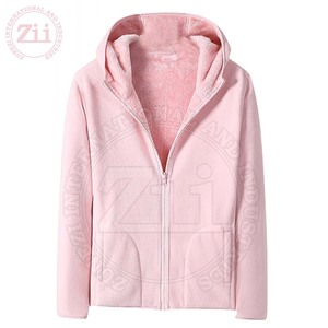 Chaqueta de lana Polar informal de alta calidad, lona transpirable, precio razonable, procesamiento de acabado teñido liso, superventas para el invierno - Product Image 1