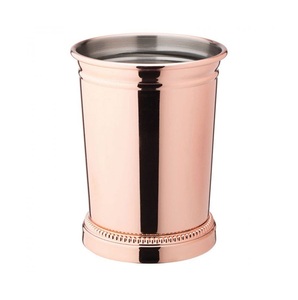 Set of Two <b>Unique</b> Hammered Julep Mugs Pure Copper Home & Hotel & Restaurant Decoration - Product Image 1