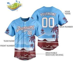 Nuevas camisetas de béisbol y Softball: camisetas personalizadas con nombre y número para adultos y niños unisex - Product Image 2