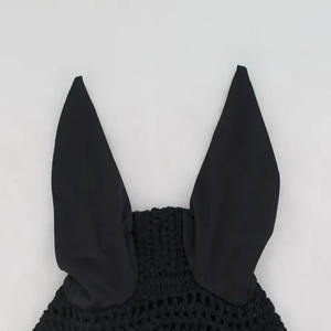 2024 nouvelle conception personnalisée cheval mouche voile/oreille Bonnet équitation produits haute qualité cheval produits oreille Bonnet en gros - Product Image 5