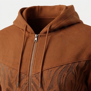 Conjunto Deportivo para Hombre, Sudadera con Capucha y Cuello, Cintura con Cordón Ajustable, Mangas Largas Cómodas, Color Personalizado - Product Image 4