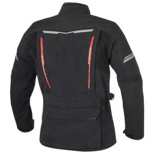 Personnalisable hiver moto veste respirant léger en cuir véritable confortable protection solide motif fermeture à glissière - Product Image 4