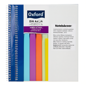 Cuadernos Oxford DIN A4 Cuadriculados para Oficina, Colores Surtidos, 96 Hojas, Selección de Color Gratis - Product Image 3