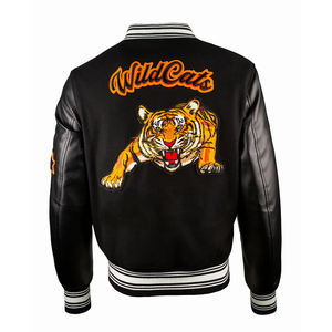 Innovadoras chaquetas universitarias Costuras incrustadas en LED Telas que absorben la humedad Ropa de calle ligera chaqueta universitaria moda Retro - Product Image 2